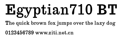 Egyptian710 BT.ttf
