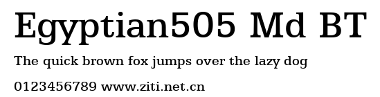 Egyptian505 Md BT.ttf