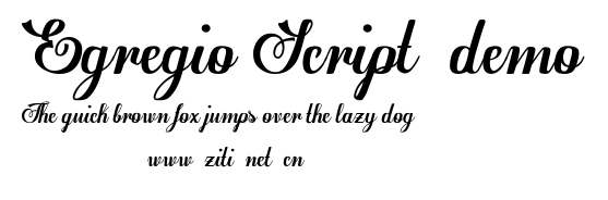 Egregio Script_demo.ttf