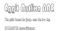 Eggit Outline AOE.ttf