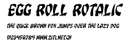 Egg Roll Rotalic.ttf