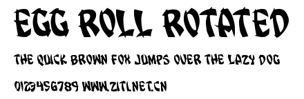Egg Roll Rotated.ttf