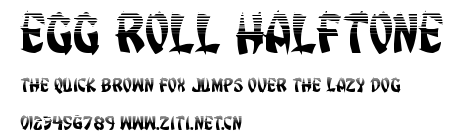 Egg Roll Halftone.ttf