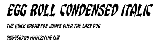 Egg Roll Condensed Italic.ttf
