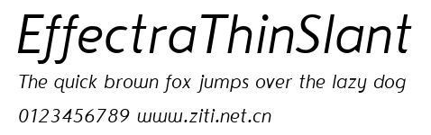 EffectraThinSlant.ttf