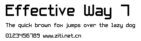 Effective Way 7.ttf
