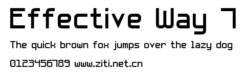 Effective Way 7.ttf