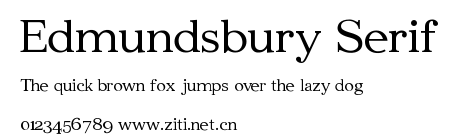 Edmundsbury Serif.ttf