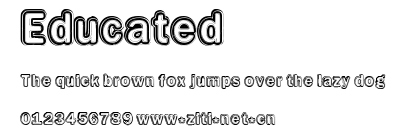 Educated.ttf