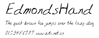 EdmondsHand.ttf