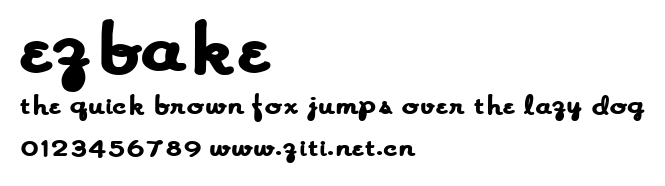 EZBake.ttf