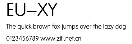 EU-XY.ttf字體轉換器圖片