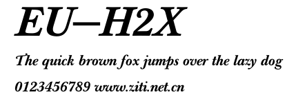 EU-H2X.ttf
