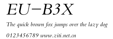 EU-B3X.ttf