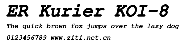 ER Kurier KOI-8.ttf