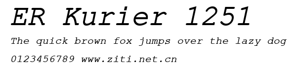 ER Kurier 1251.ttf