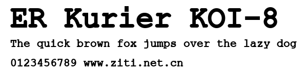 ER Kurier KOI-8.ttf