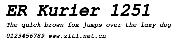 ER Kurier 1251.ttf