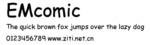 EMcomic.ttf
