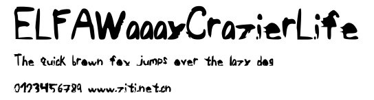 ELFAWaaayCrazierLife.ttf