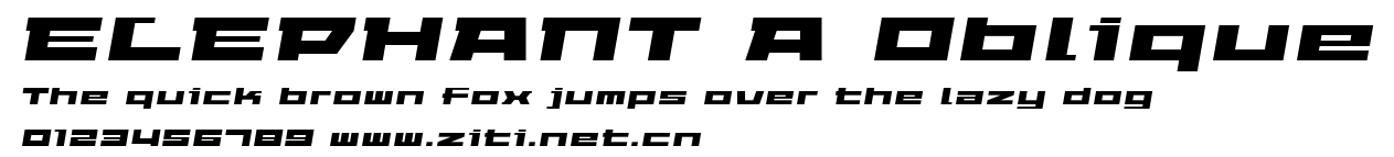 ELEPHANT A Oblique.ttf