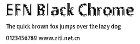 EFN Black Chrome.ttf