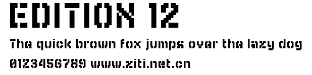 EDITION 12.ttf