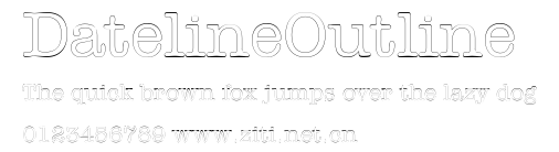 DatelineOutline.ttf