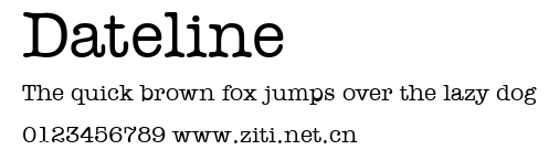 Dateline.ttf