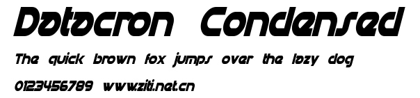 Datacron Condensed.ttf
