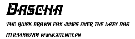 Dascha.ttf