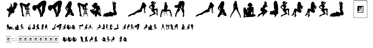 Darrians Sexy Silhouettes 4.ttf