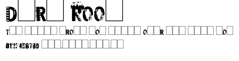 Dark Room.ttf字體轉換器圖片