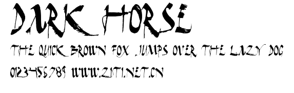 Dark Horse.ttf