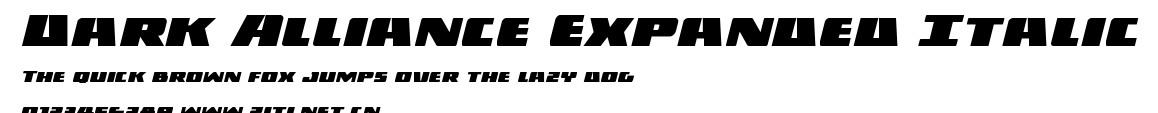 Dark Alliance Expanded Italic.ttf