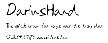 DarinsHand.ttf