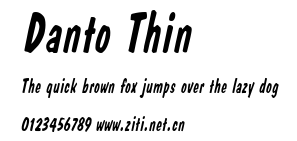 Danto Thin.ttf