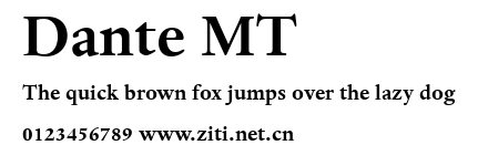 Dante MT.ttf