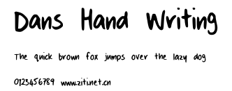 Dans Hand Writing.ttf