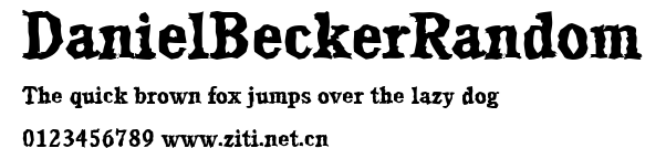 DanielBeckerRandom.ttf