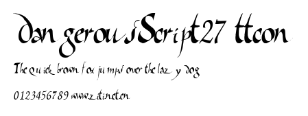 DangerousScript27 ttcon.ttf