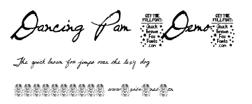 Dancing Pam (Demo).ttf