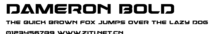 Dameron Bold.ttf