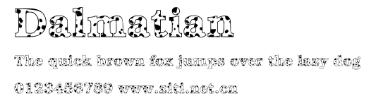 Dalmatian.ttf