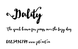 Dality.ttf