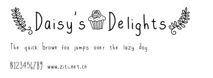 <Daisy's-Delights> .ttf