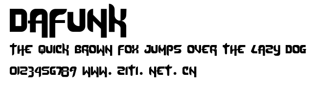 Dafunk.otf字體轉換器圖片