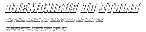 Daemonicus 3D Italic.ttf