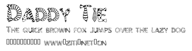 Daddy Tie.ttf