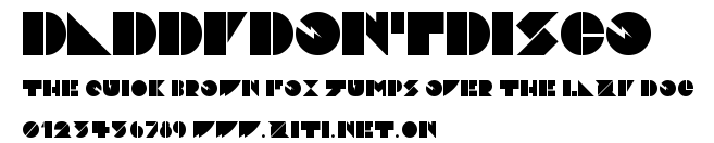 DaddyDontDisco.ttf